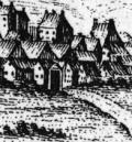 Miniature af billedet Århus set fra nordøst, kortudsnit 1769